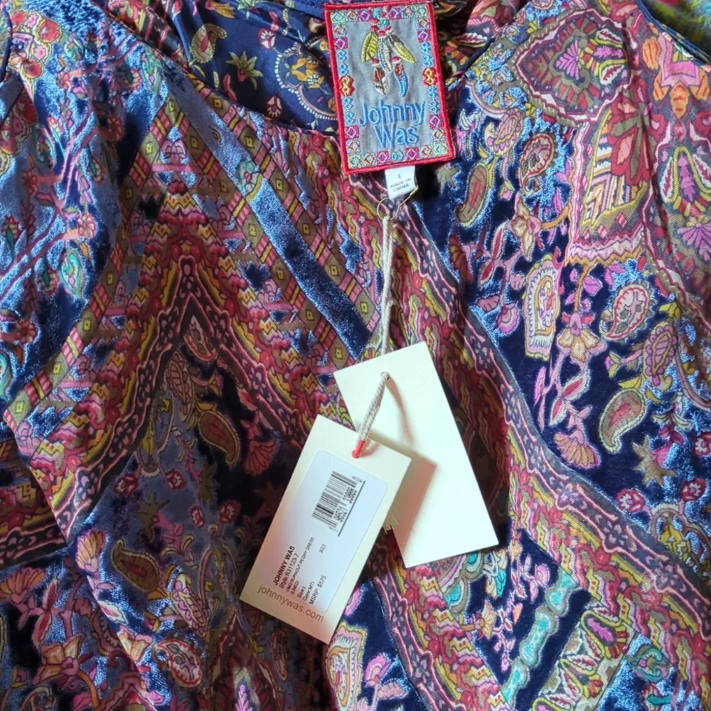 Johnny Was Multicolor Maxi Dress - Picture 2 of 2